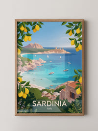 Sardinien Küste Zitronen Elegant