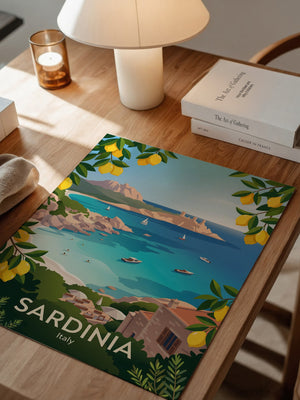 Sardinien Küste Zitronen Elegant