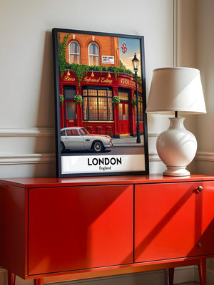 Britisches Pub Retro Flair
