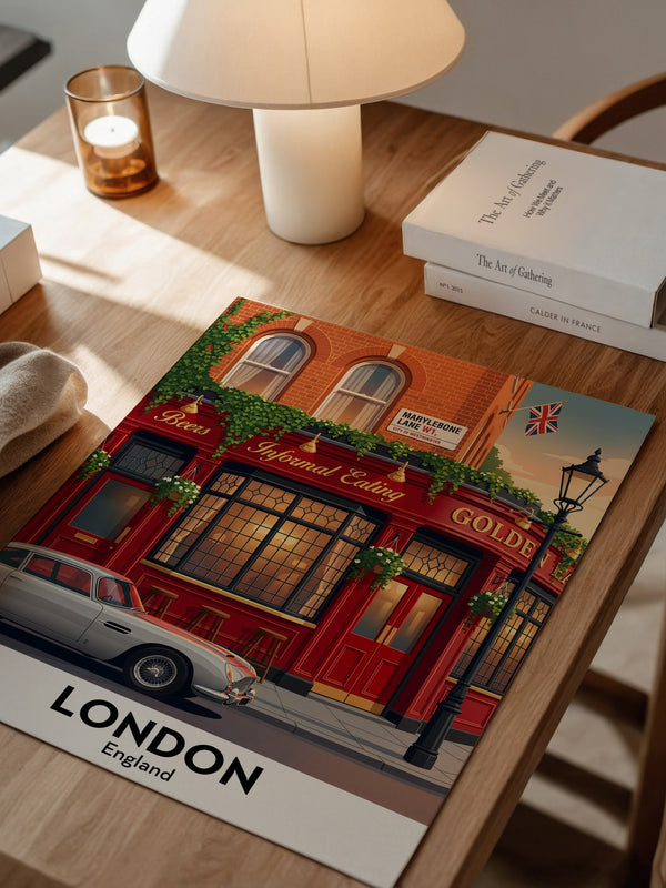 Britisches Pub Retro Flair