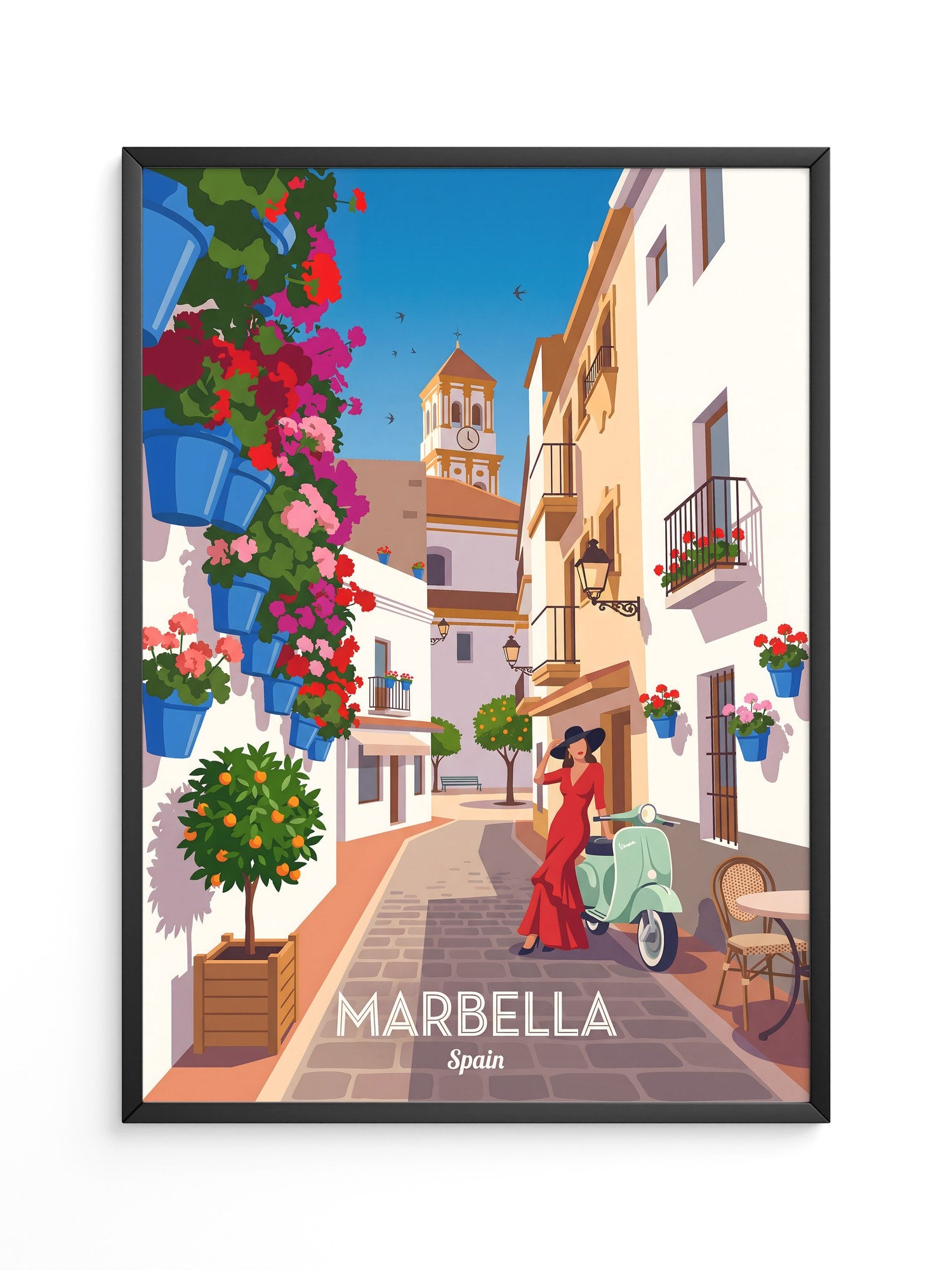 Spanische Gasse Blumenpracht