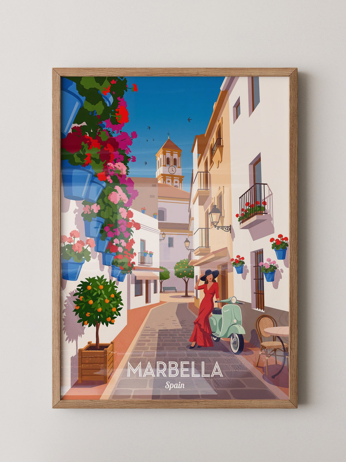 Spanische Gasse Blumenpracht
