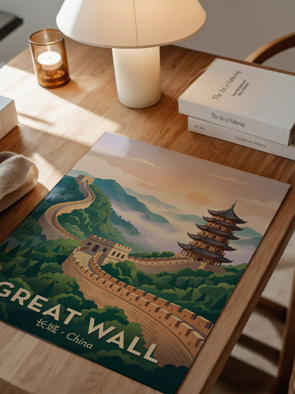 Chinesische Mauer Sonnenaufgang