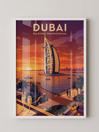 Burj Al Arab Sonnenuntergang