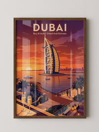 Burj Al Arab Sonnenuntergang