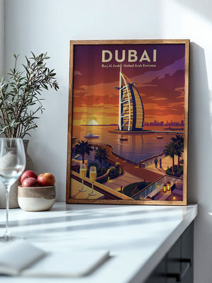 Burj Al Arab Sonnenuntergang