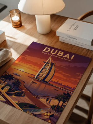 Burj Al Arab Sonnenuntergang