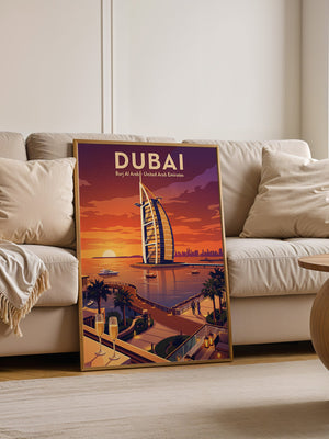 Burj Al Arab Sonnenuntergang
