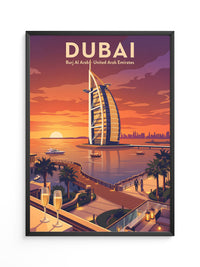 Burj Al Arab Sonnenuntergang