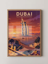 Burj Al Arab Sonnenuntergang