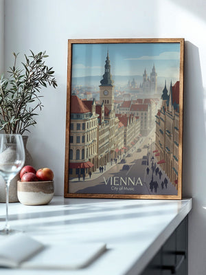 Wiener Altstadt Pastellstimmung