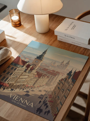 Wiener Altstadt Pastellstimmung