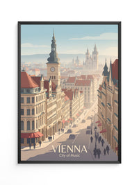 Wiener Altstadt Pastellstimmung