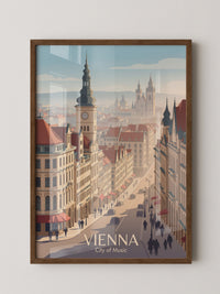 Wiener Altstadt Pastellstimmung