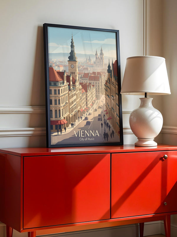 Wiener Altstadt Pastellstimmung