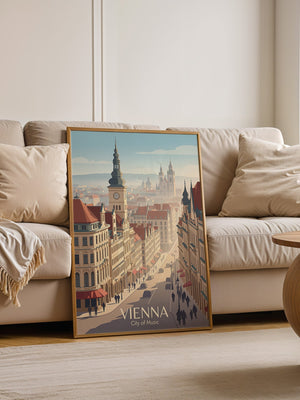Wiener Altstadt Pastellstimmung
