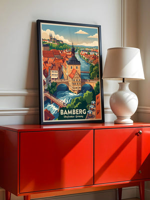 Bamberg Altstadt Brückenansicht