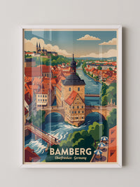 Bamberg Altstadt Brückenansicht