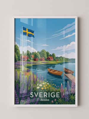 Schwedische Idylle am See