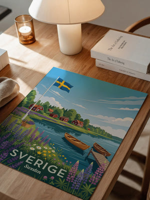 Schwedische Idylle am See