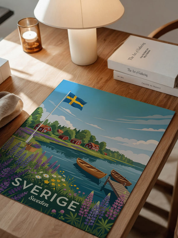 Schwedische Idylle am See