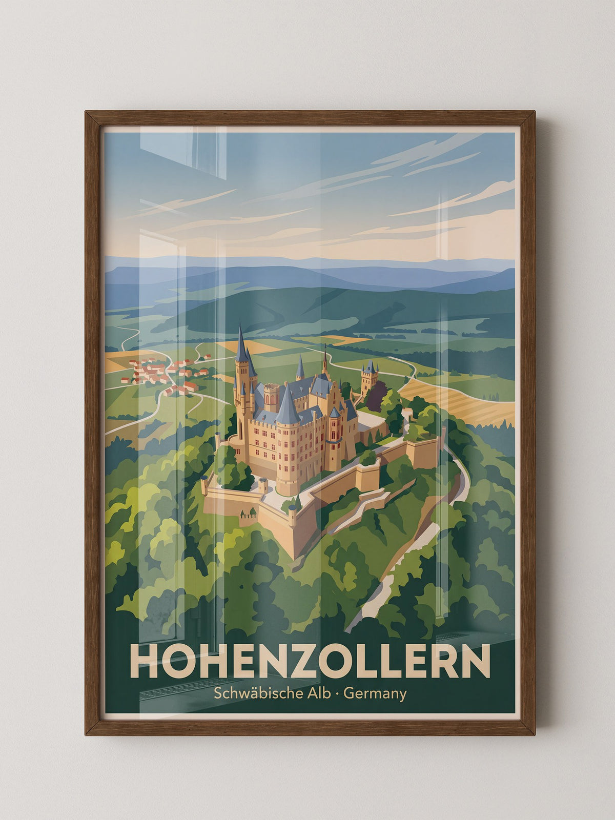 Hohenzollern Schloss Panorama