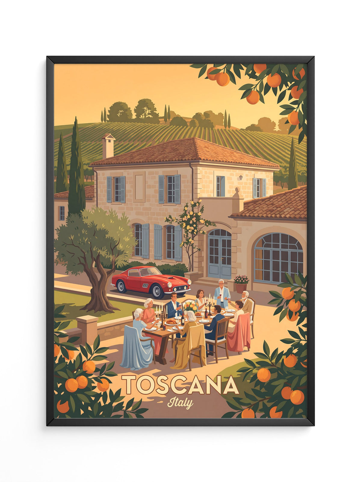 Toskana Vintage Auto Dinner