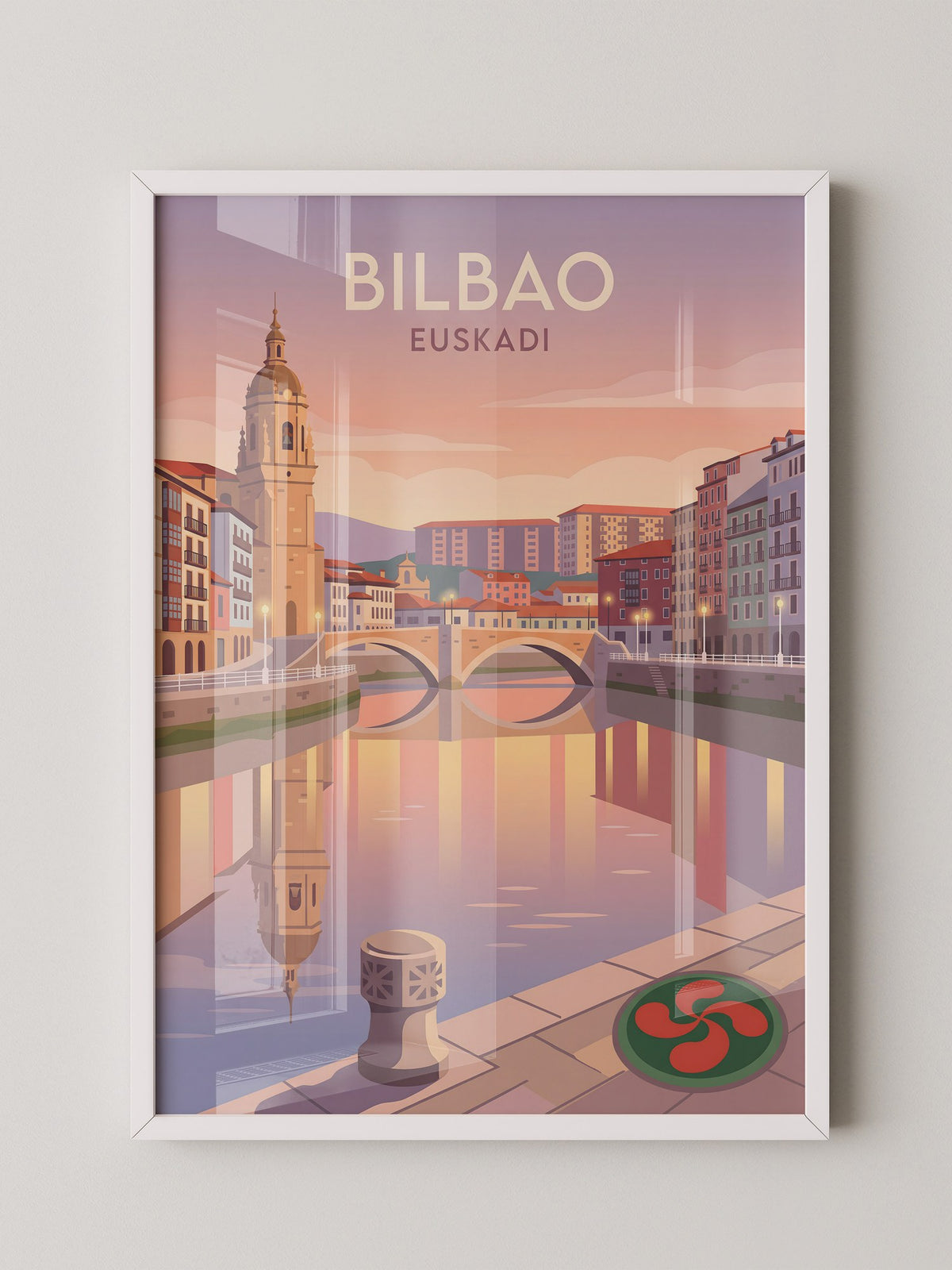 Bilbao Sonnenuntergang Architektur