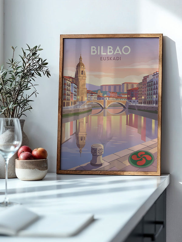 Bilbao Sonnenuntergang Architektur