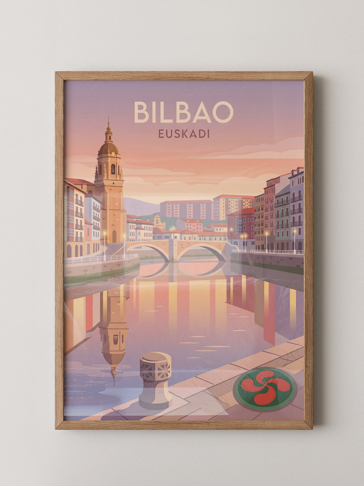 Bilbao Sonnenuntergang Architektur