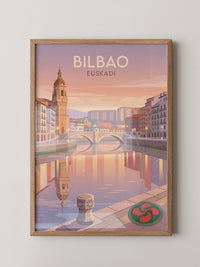 Bilbao Sonnenuntergang Architektur