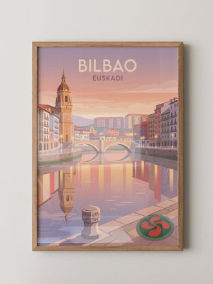 Bilbao Sonnenuntergang Architektur