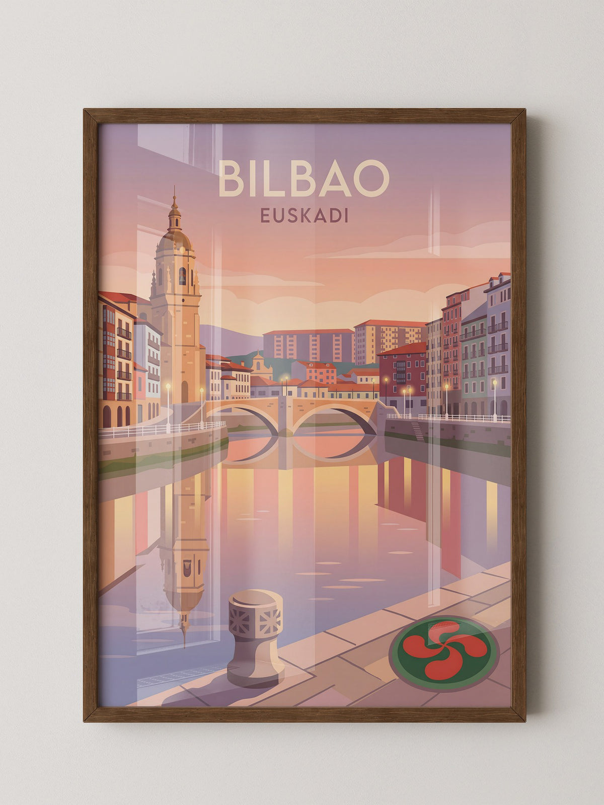 Bilbao Sonnenuntergang Architektur