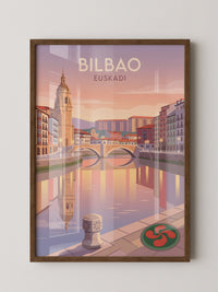 Bilbao Sonnenuntergang Architektur