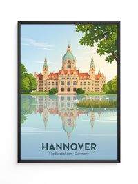 Hannover Rathaus Spiegelung