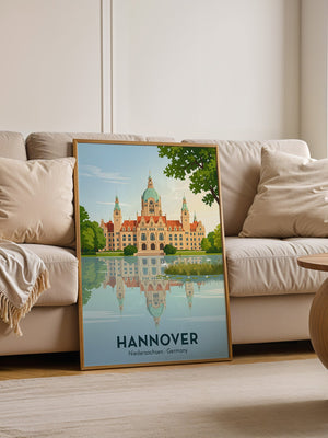 Hannover Rathaus Spiegelung