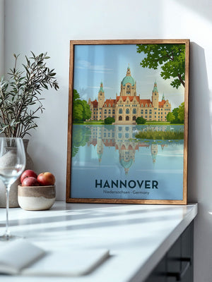 Hannover Rathaus Spiegelung