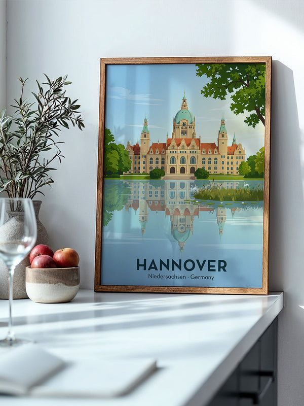 Hannover Rathaus Spiegelung
