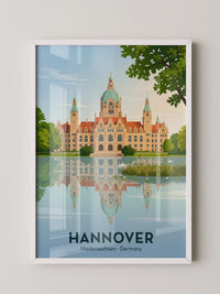 Hannover Rathaus Spiegelung