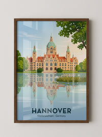 Hannover Rathaus Spiegelung