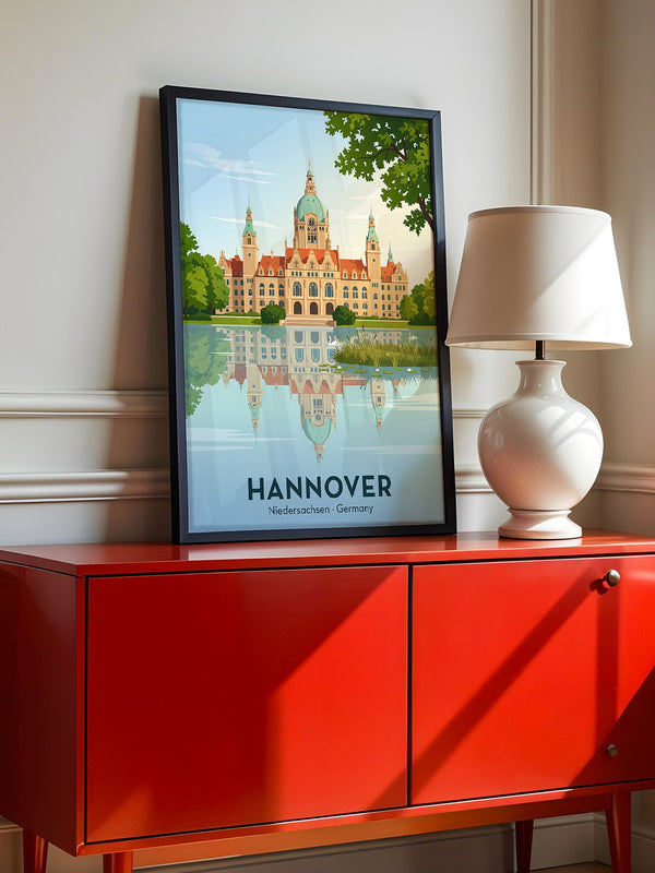 Hannover Rathaus Spiegelung