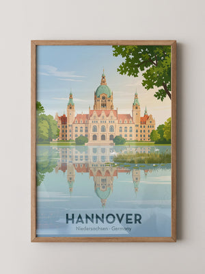 Hannover Rathaus Spiegelung