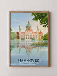 Hannover Rathaus Spiegelung
