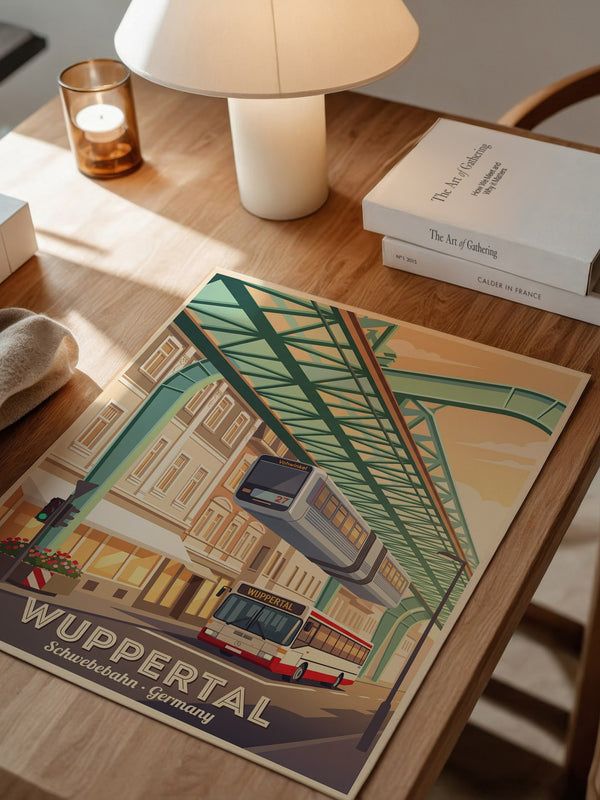 Wuppertal Schwebebahn Retro-Design