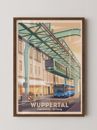 Wuppertal Schwebebahn Retro-Design
