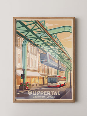 Wuppertal Schwebebahn Retro-Design