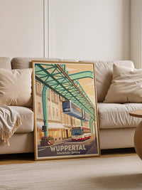 Wuppertal Schwebebahn Retro-Design