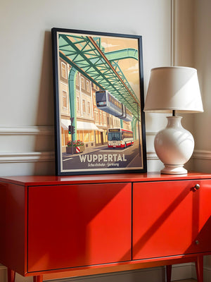 Wuppertal Schwebebahn Retro-Design