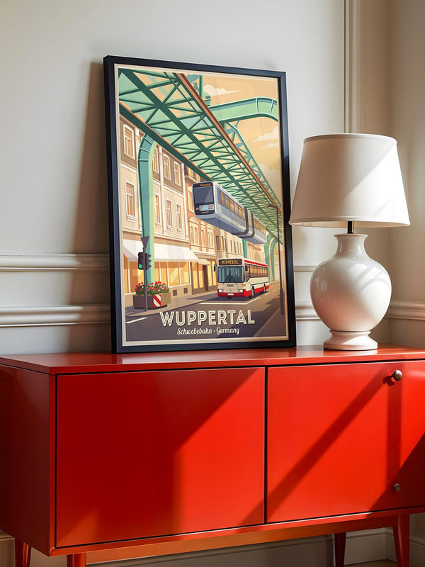 Wuppertal Schwebebahn Retro-Design
