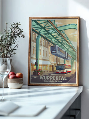 Wuppertal Schwebebahn Retro-Design